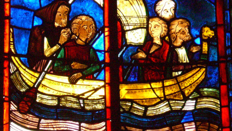 Le vitrail : Cathédrale Saint-Étienne de Bourges